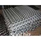 Сетка плетеная оцинкованная рабица 55х55 1.6 мм рулон 1.5х10 м