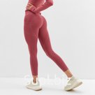 Легинсы спортивные женские MINAKU: SPORTLY, розовые, размер 46