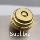 Застежка зажимная 18 мм Латунь