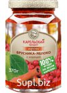 Варенье из брусники, яблоко с корицей