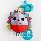 Игрушка - подвеска на кроватку/коляску «Ёжик», с прорезывателем