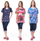 Комплект женский дачный (футболка и бриджи) Арт: 32383