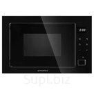 Встраиваемая микроволновая печь MAUNFELD MBMO925SGB11 , 1450 Вт, 25 л, 8 режимов, чёрная