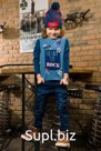 Джинсы для мальчика Пеликан с 3 до 6 лет цвет тёмно-синий BWP3027/2 (6 лет)