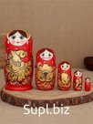 Матрешка "Жар птица" 5 кукольная
