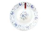 Тарелка плоская 24см Синяя вуаль