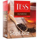 Чай Tess "Sunrise", черный, 100 фольг. пакетиков по 1,8г