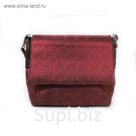 278-24 2099 Женская сумка из эко кожи Ludor Бордовый