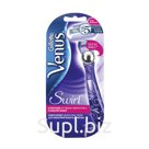 Бритва GILLETTE VENUS (Жиллет Винес) «Swirl», с 1 сменной кассетой, для женщин