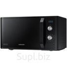 Микроволновая печь Samsung MG-23K3614AK/BW, 23л, механическое управление, гриль, черная