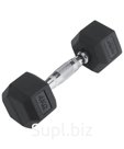 Гантель обрезиненная DB-301 4 кг, черная