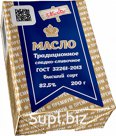 Масло сладко-сливочное ГОСТ "ПРЕМИУМ" 200 гр, высший сорт, 82,5% фольга, маркировка Честный Знак