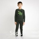 Комплект для мальчика ТЕРМО, цвет хаки, рост 128 см