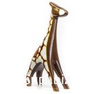 Giraffe brown with spots