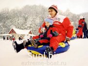Надувные санки полуторки 750 г/м2