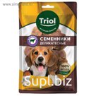 Семенники бараньи деликатесные для собак Triol, 50 г (срок годности до 19.07.2021)