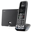 Gigaset S30852-H2526-S301 C530A IP телефон, черный интернет-телефон с поддержкой фиксированной линии связи и автоответчиком