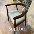 Bar stool made of solid ash "Raphael"