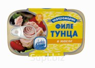 УЛЬТРАМАРИН Филе тунца в масле, ключ