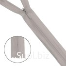 Молния потайная нераз.т3 50см (нейлон) (s310 дымчато-серый), 10 шт