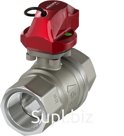 Кран 1 1/4″ RuB (S6400) с приводом “Аквасторож Оригинал”