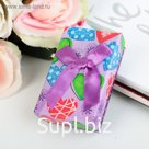 Коробка подарочная "Сердца" 8 х 5 х 2,5 см