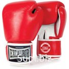 Перчатки боксерские профессиональные, натуральная кожа COWHIDE GRADE A /8 oz/ Red
