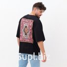 Футболка мужская KAFTAN Russian style, черный, р. 48