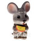 Резиновая игрушка «Мышонок с сыром»