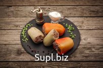 Перец фаршированный свино-говяжьим фаршем