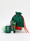Новогодний подарочный набор косметики в мешке, зимний лес, URAL LAB