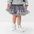 Юбка пышная KAFTAN размер 32 (110-116 см), серая